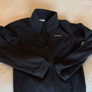 Columbia kids’ Midnight Black Fleece Jacket